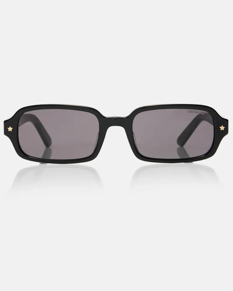 Dior Eckige Sonnenbrille DiorPacific S3I Schwarz