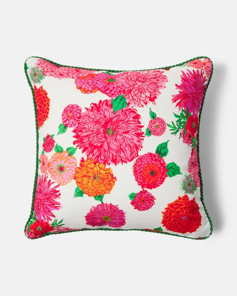 La DoubleJ Kissen Bright Blooms Multicolor