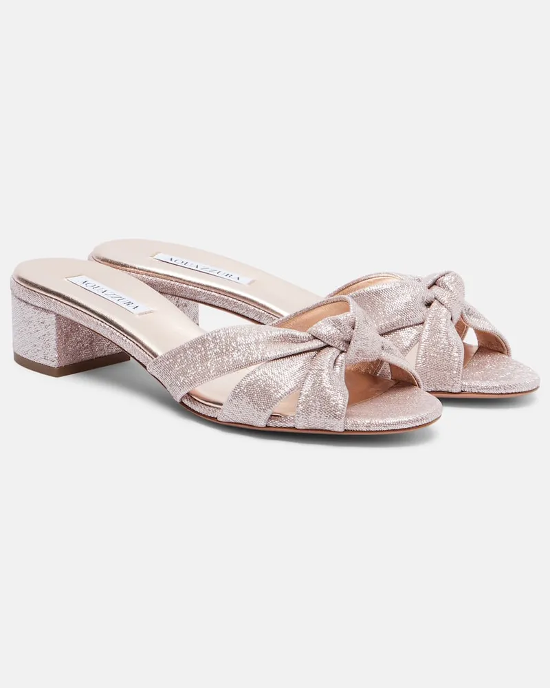 Aquazzura Pantoletten Nina 35 Pink
