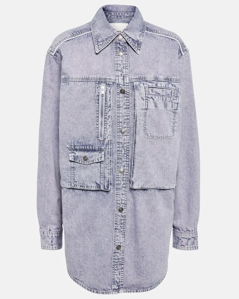 Isabel Marant Jeansjacke Pearl Violett