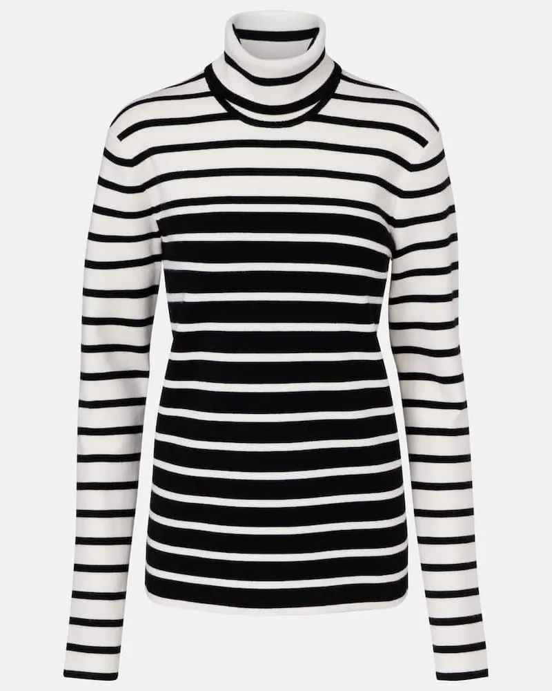 Totême Pullover aus einem Wollgemisch Schwarz