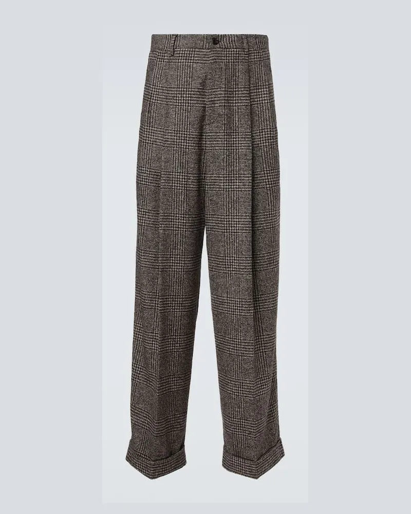 Dolce & Gabbana Weite Hose Braun