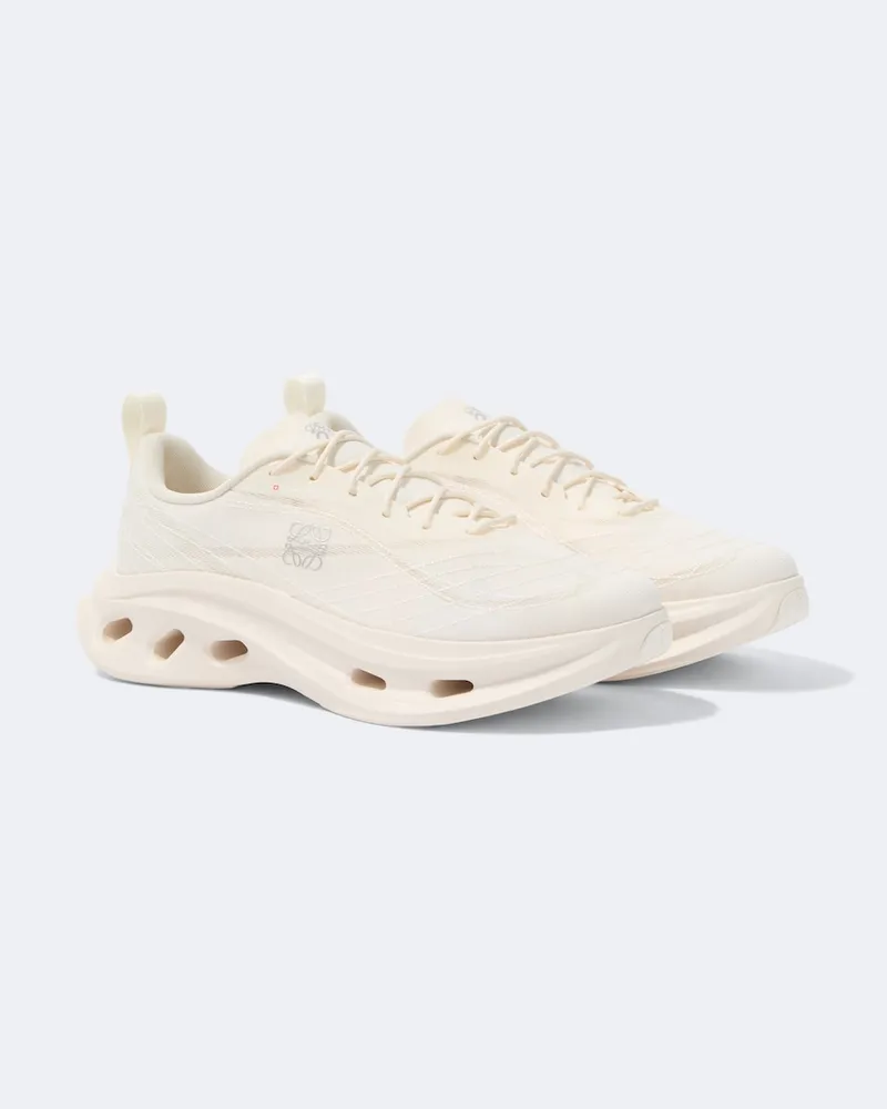 Loewe X On Laufschuhe Cloudtilt Prem Weiß