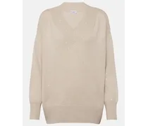 Oversize-Pullover aus Kaschmir und Seide