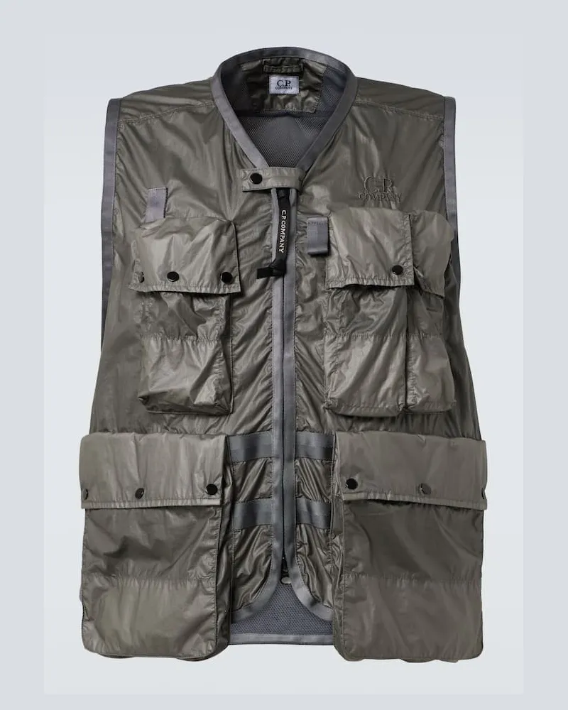 C.P. Company Weste CS II Grau