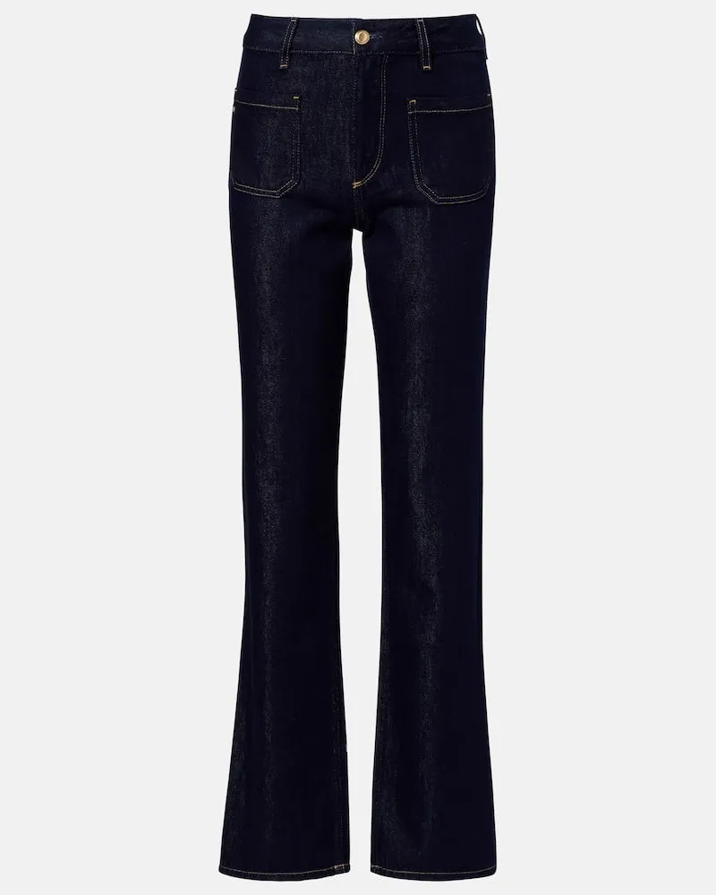 Adriano Goldschmied Straight Jeans Moya Blau