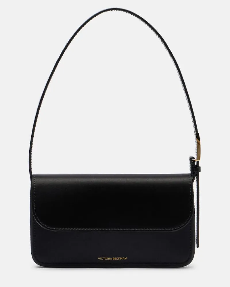 Victoria Beckham Schultertasche Dorian Mini mit Leder Schwarz