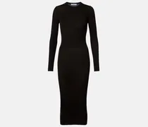Midikleid aus Schurwolle