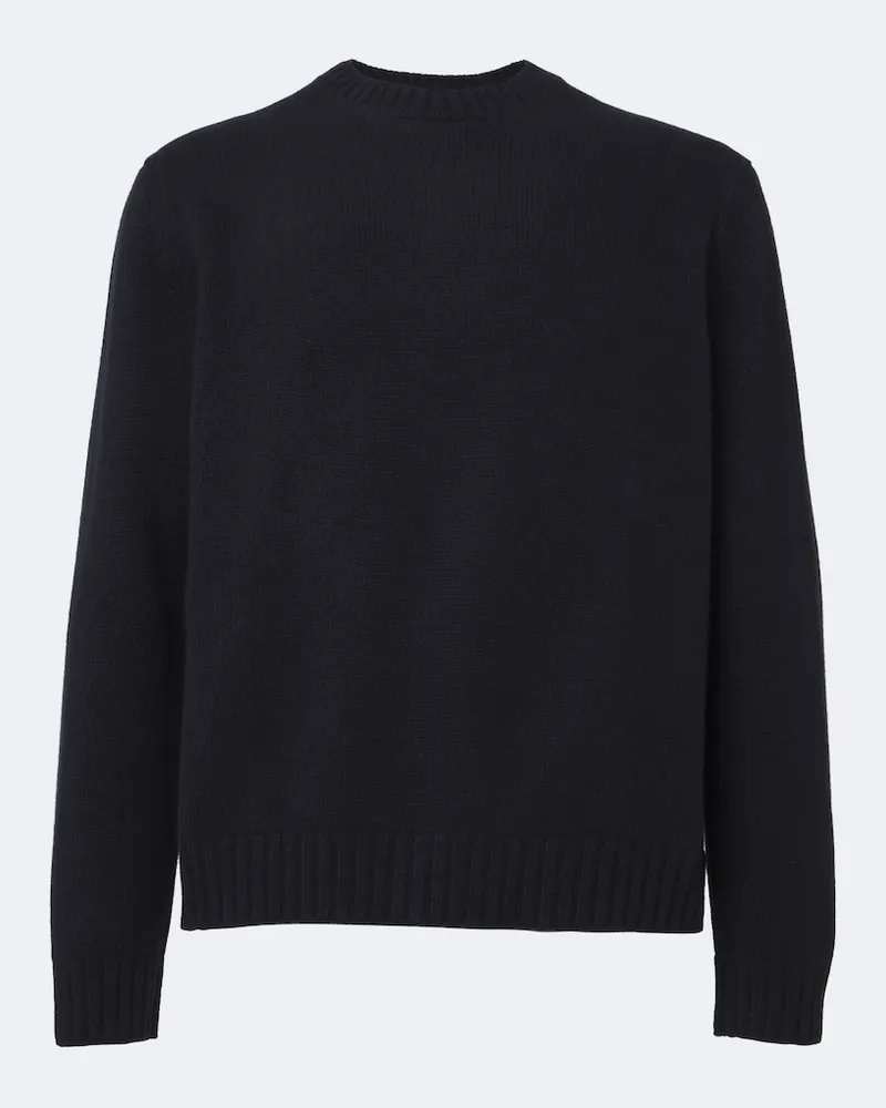 SAMAN AMEL Pullover Elio aus Kaschmir Blau