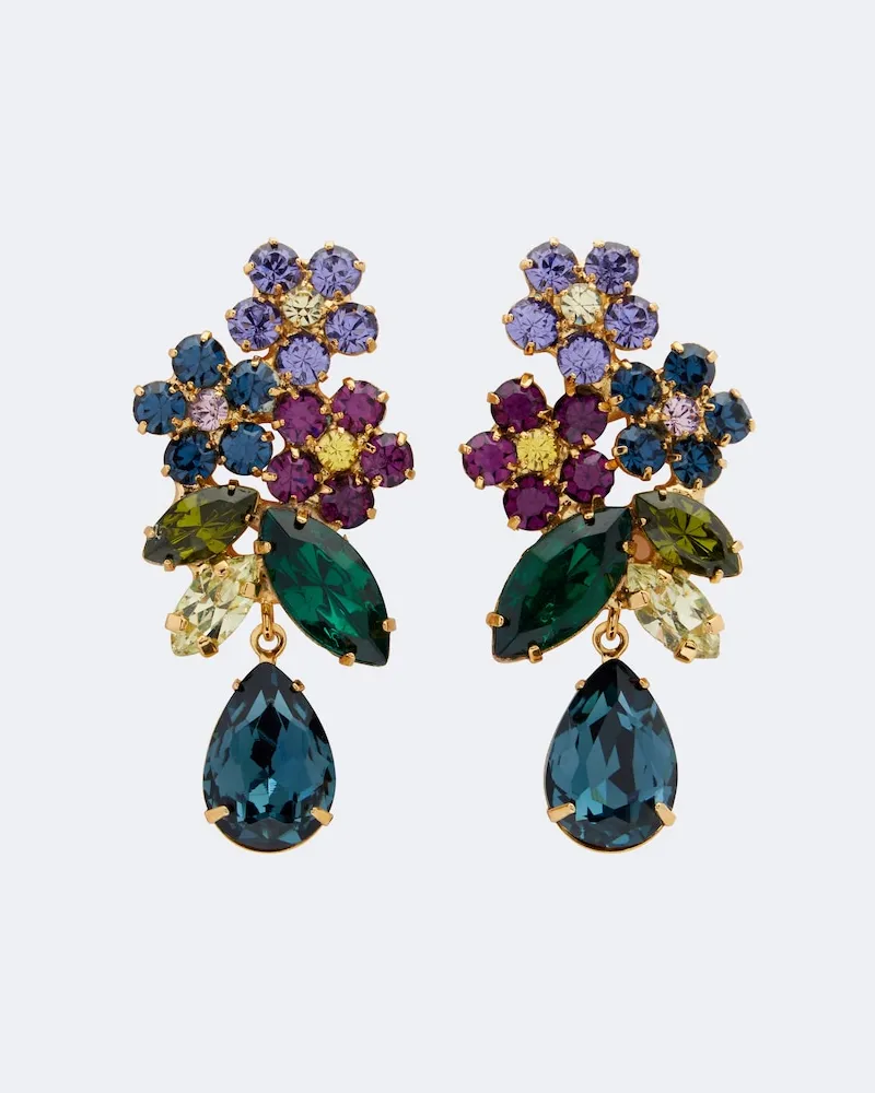 Jennifer Behr Verzierte Ohrringe Bouquet Multicolor