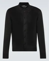 Tom Ford Cardigan aus Strick Schwarz