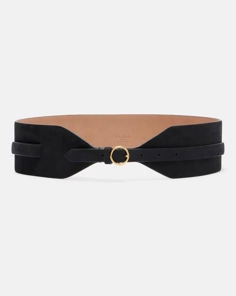 Alaïa Alaïa Gürtel aus Leder Schwarz