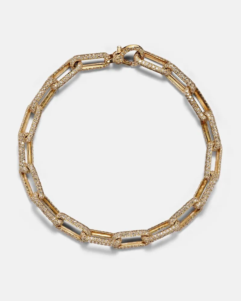 SHAY Armband aus 18kt Gelbgold mit Diamanten Gold