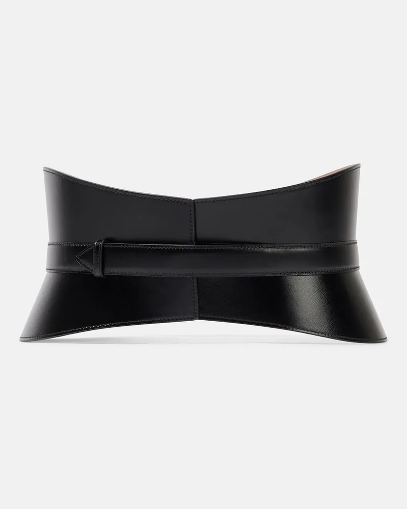 Alaïa Alaïa Gürtel aus Leder Schwarz
