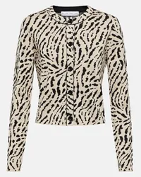 Proenza Schouler White Label Bedruckter Cardigan Multicolor