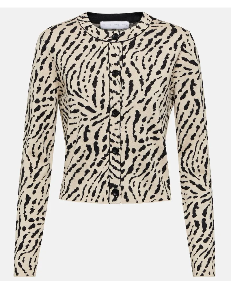 Proenza Schouler White Label Bedruckter Cardigan Multicolor