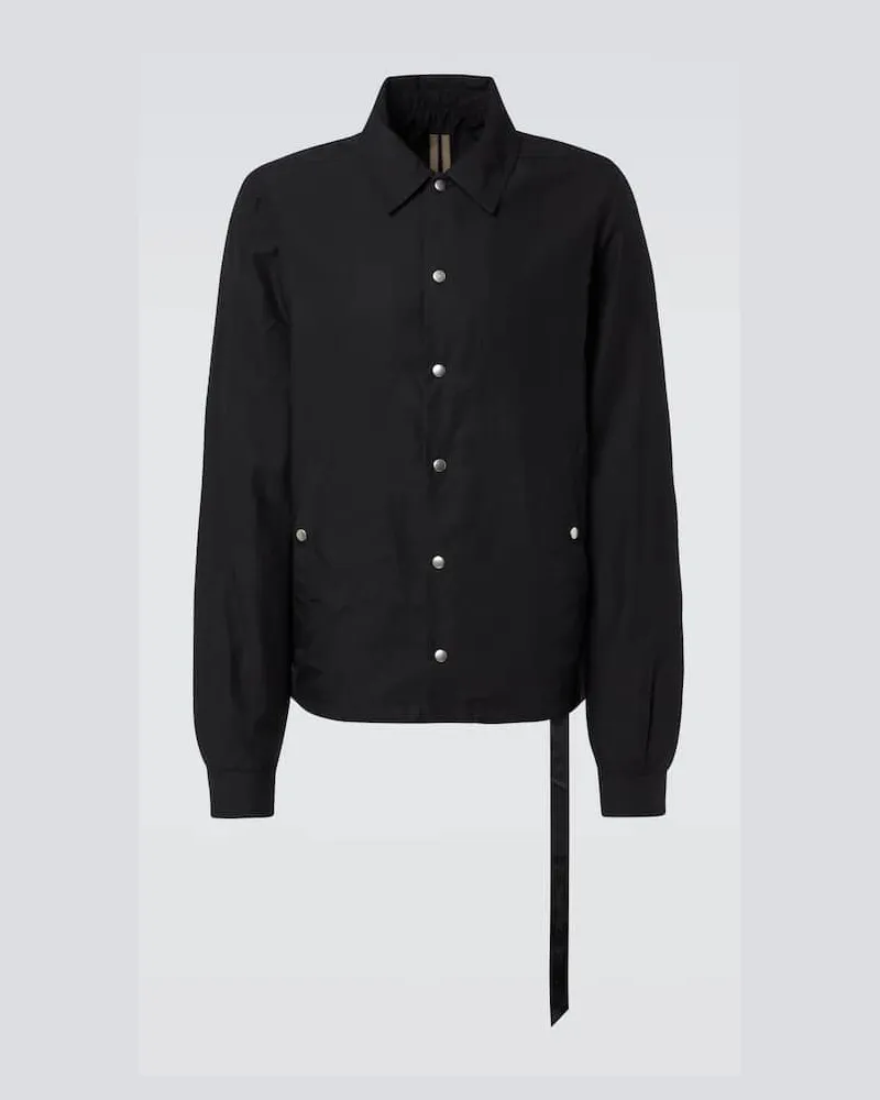 Rick Owens Hemdjacke Schwarz