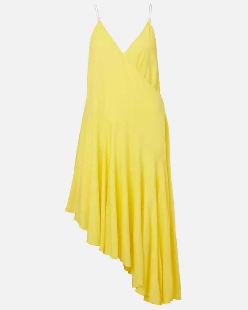 Alaïa Alaïa Slipdress aus Jersey Gelb