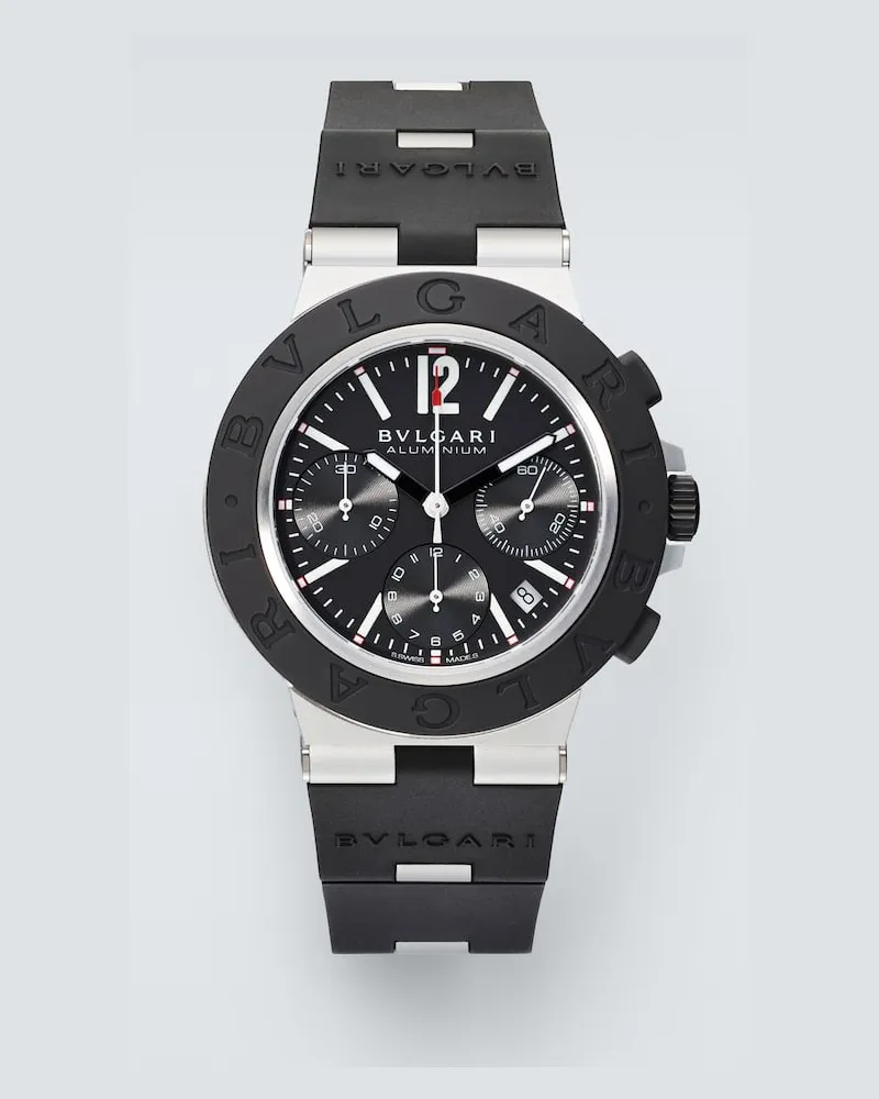 Bulgari Uhr Bvlgari Aluminium Schwarz