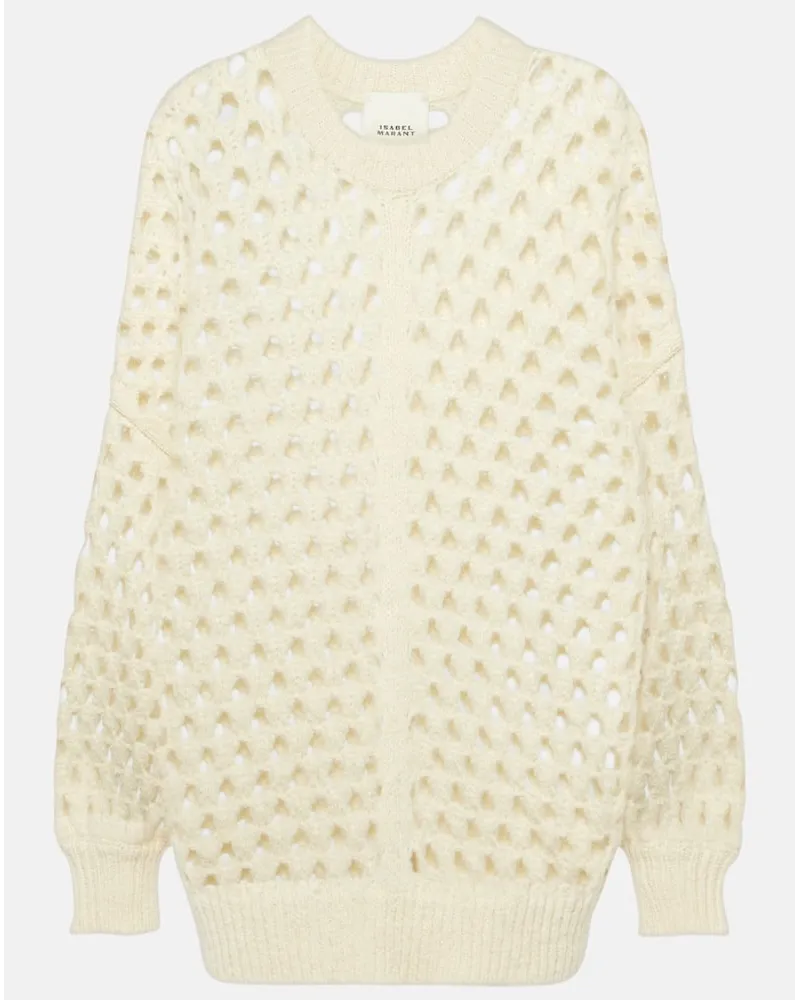 Isabel Marant Pullover Tane aus einem Alpakawollgemisch Nude