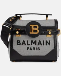 Balmain Schultertasche B-Buzz 23 aus Canvas Multicolor