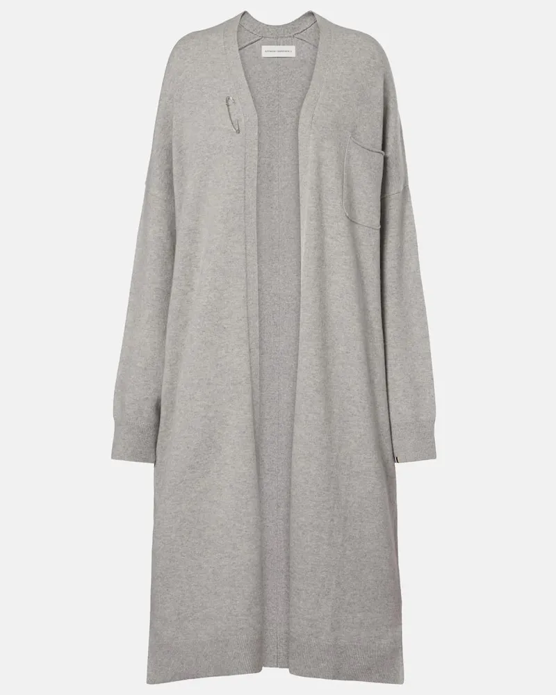 extreme cashmere Cardigan Koto aus einem Kaschmirgemisch Grau