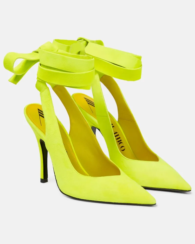 ATTICO Slingback-Pumps Venus aus Leder Gelb