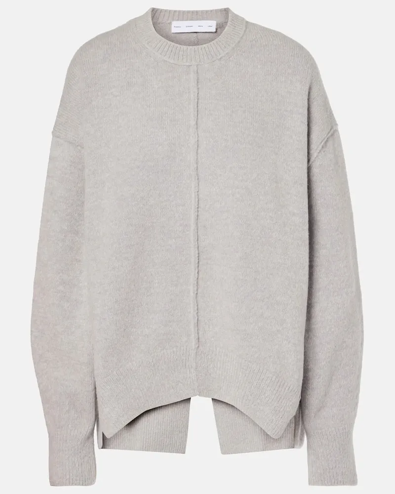 Proenza Schouler White Label Pullover Kellen Grau