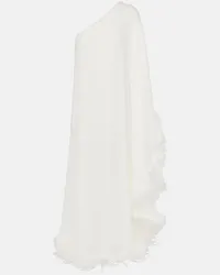 RIXO Bridal Maxikleid Liza mit Federn Weiss