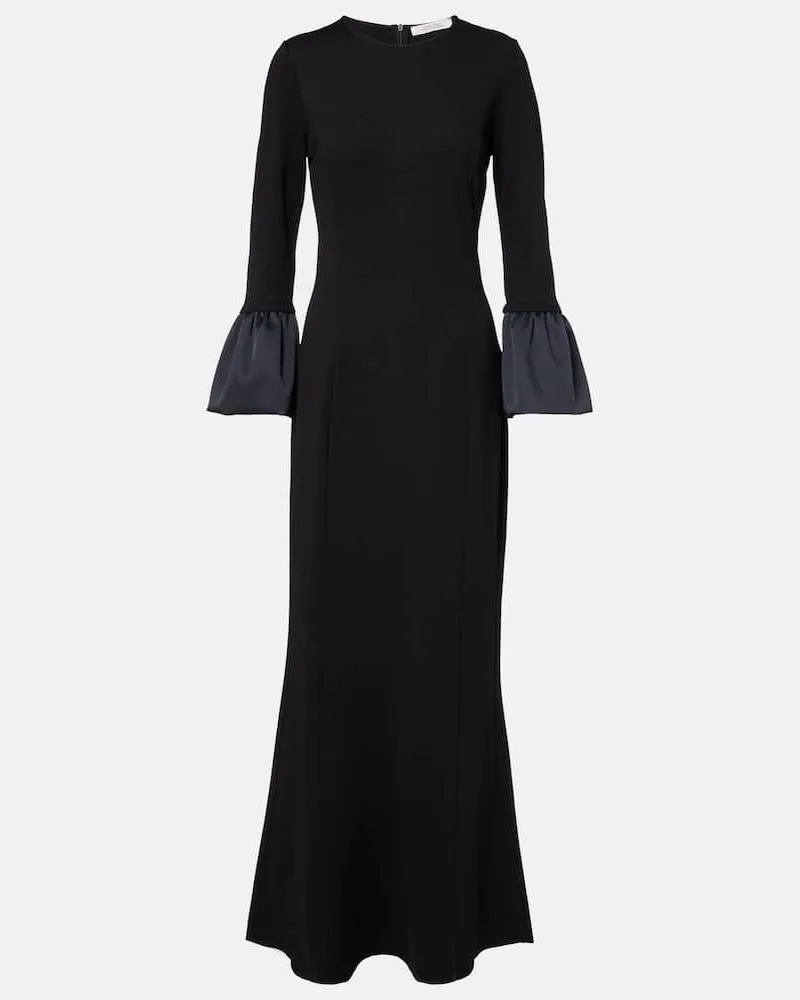 Dorothee Schumacher Maxikleid Cloudy Allure Schwarz