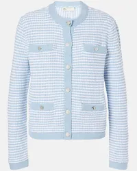 Tory Burch Cardigan Kendra aus Strick Weiss