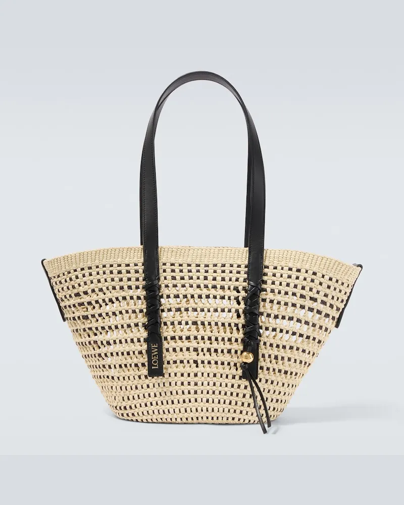 Loewe Paula's Ibiza Tote Bag Medium Beige