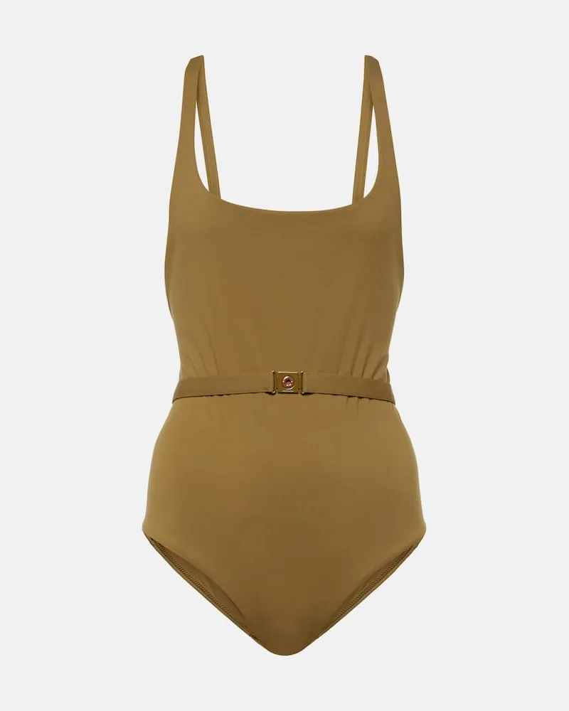 Loro Piana Badeanzug Grün