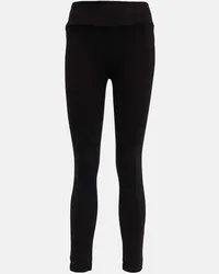 Citizens of humanity High-Rise Leggings Alexandra aus Denim Schwarz