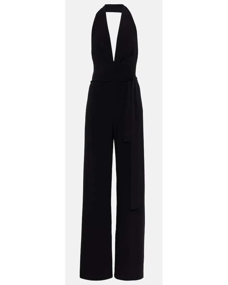 Norma Kamali Jumpsuit aus Jersey Schwarz