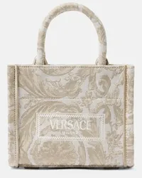 Versace Tote Barocco Athena Mini Beige