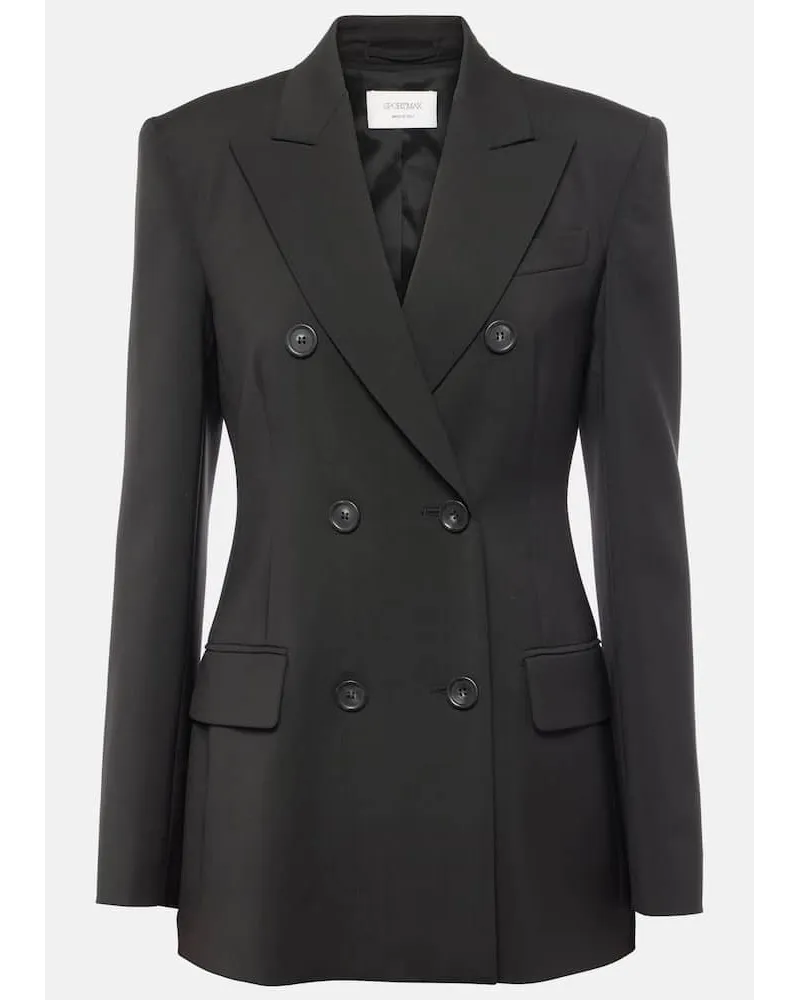 SPORTMAX Blazer Adamo aus Schurwolle Schwarz