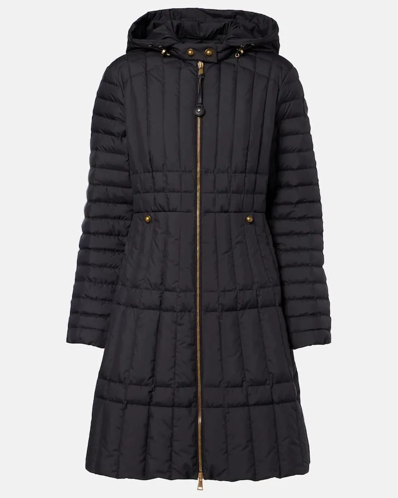 Moncler Daunenmantel Menthelong Schwarz
