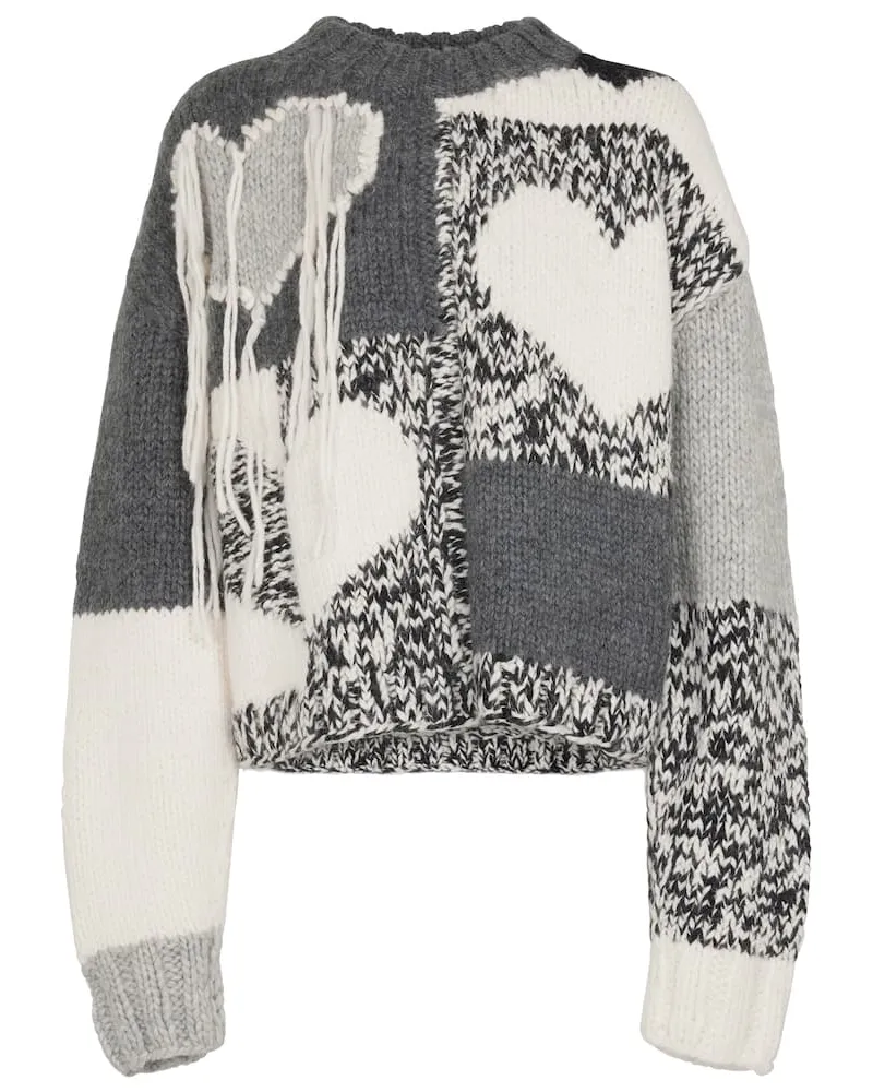 Joseph Pullover aus einem Wollgemisch Multicolor