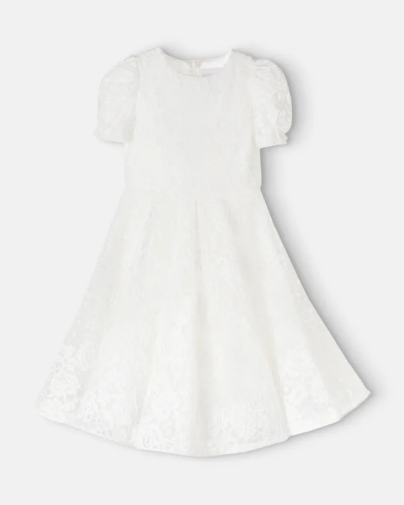 Il Gufo X Atelier Emé Kleid Camilla Weiß