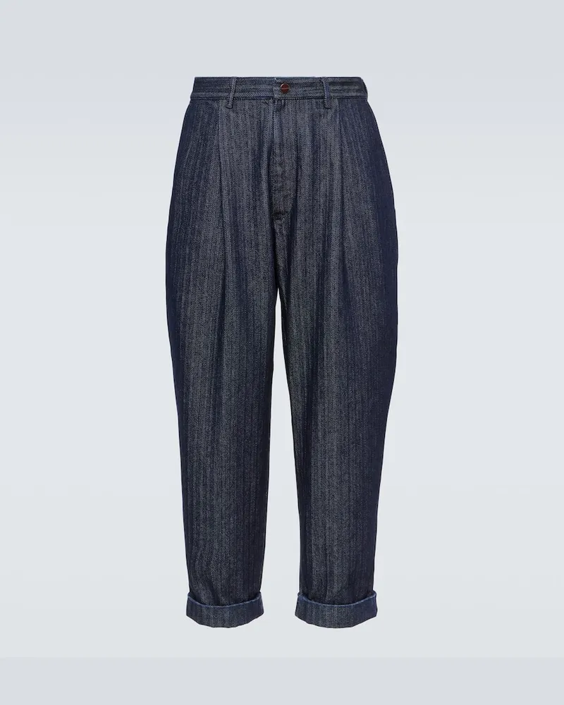 Giorgio Armani Tapered Jeans Blau