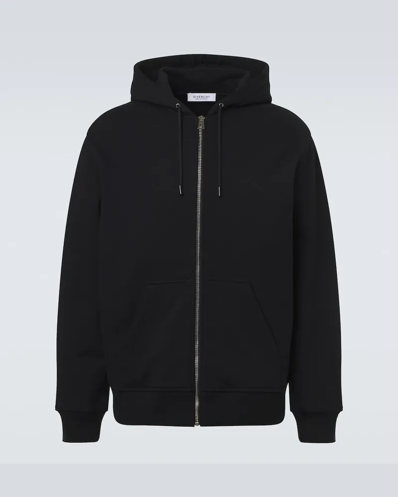 Givenchy Kapuzenjacke aus Baumwolle Schwarz