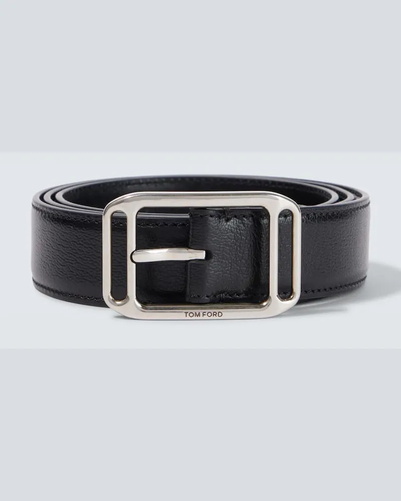 Tom Ford Gürtel aus Leder Schwarz