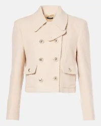 Tom Ford Jacke aus Boucle Pink