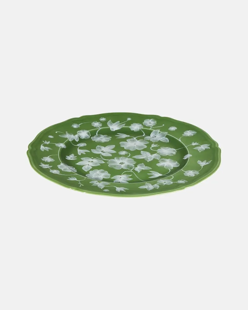 CABANA X Ginori 1735 Platzteller Floral Grün