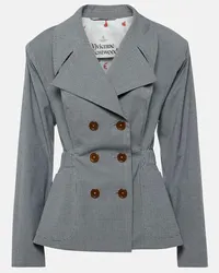 Vivienne Westwood Blazer aus Baumwolle Blau