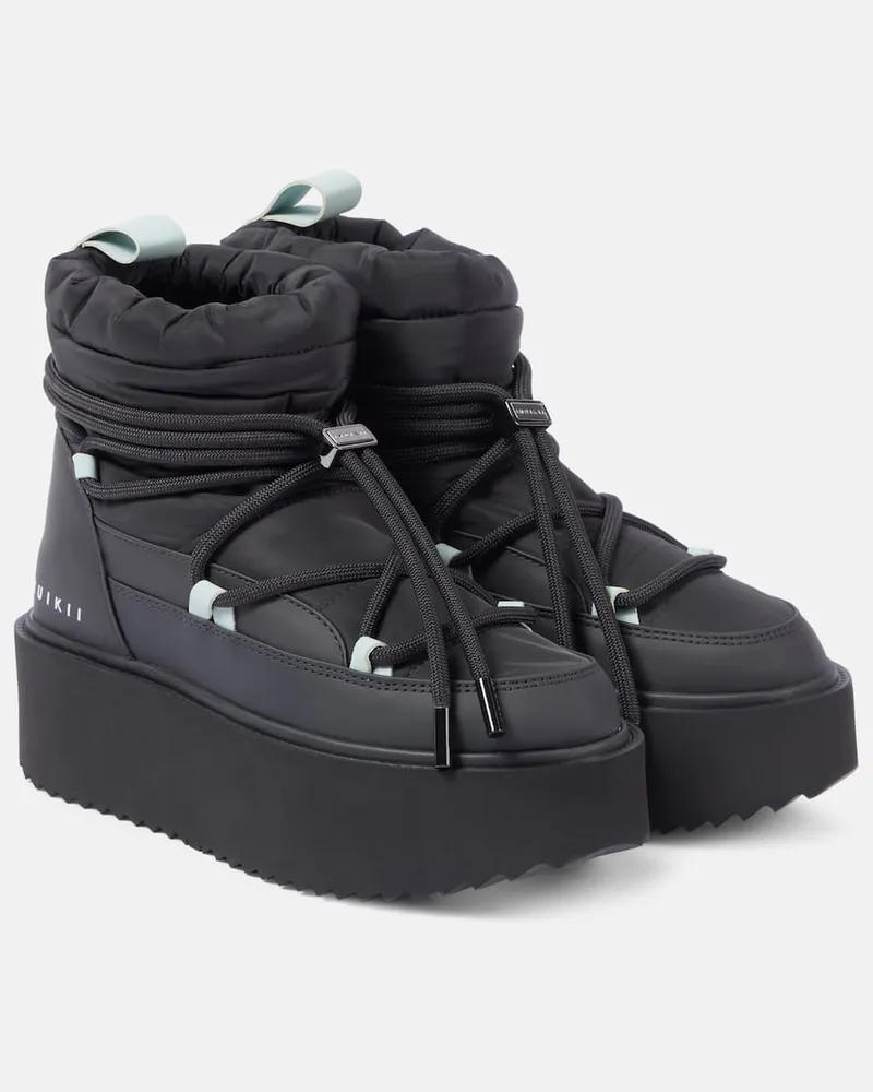 INUIKII Schneestiefel Technical Platform Schwarz