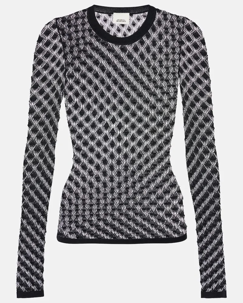 Isabel Marant Pullover Zavia Schwarz