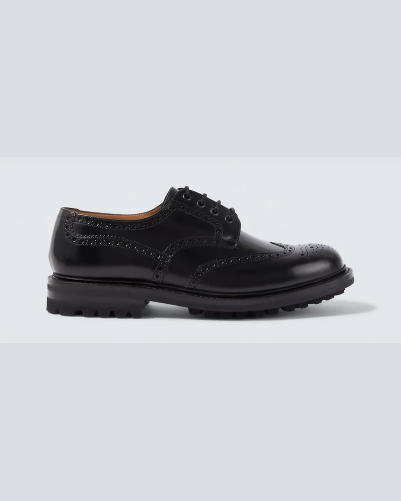Church's Schnürschuhe McPherson LW aus Leder Schwarz