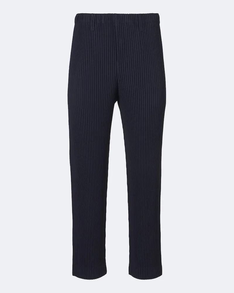 Issey Miyake Homme Plissé Issey Miyake Straight Hose Basics Blau